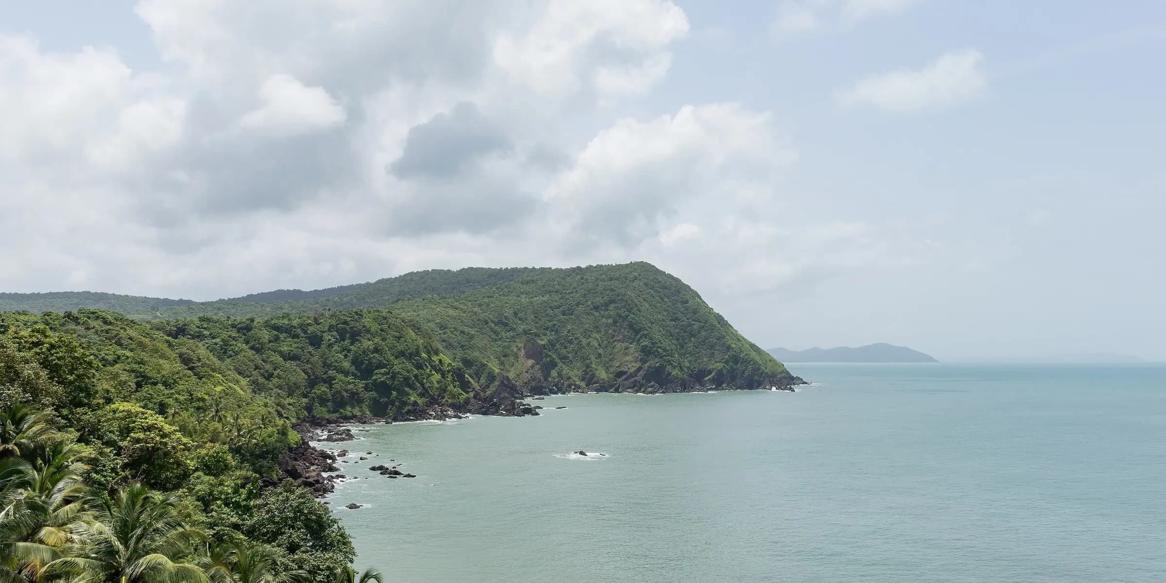 The view that made the climb to the fort worth it. — Cabo de Rama